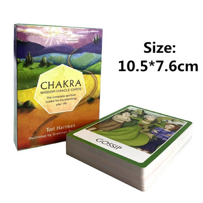 Radiant Wise Spirit Tarot karte Špil Engleska Sudbina Proricanje Obiteljska zabava Društvena igra za početnike Proricanje sudbine Oracle