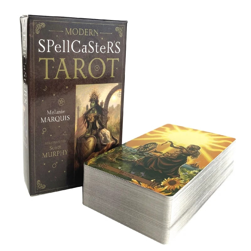 Radiant Wise Spirit Tarot karte Špil Engleska Sudbina Proricanje Obiteljska zabava Društvena igra za početnike Proricanje sudbine Oracle