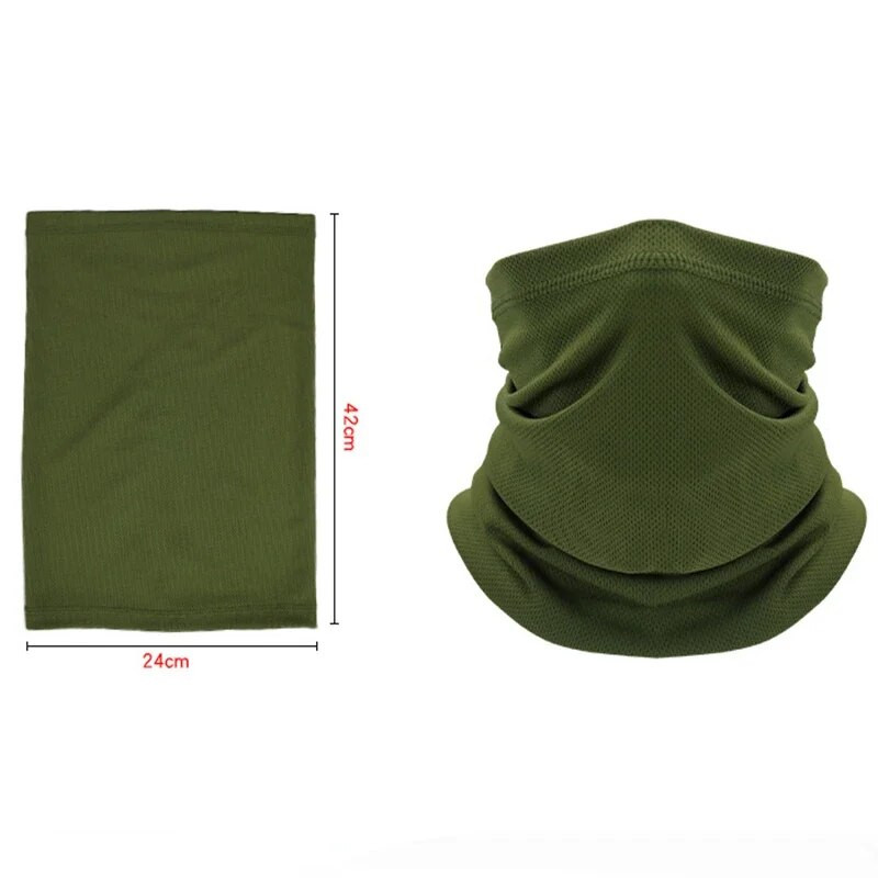 Ice Silk päikesekaitsekreem peakate Kael kiiresti kuivav hingav ratsutamismask Näokaitse õues Mugav balaclava meestele naistele