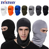 Riteņbraukšanas motocikla sejas maska āra sporta kapuce ar pilnu vāku Sejas maska Balaclava Summer Sun Rotection Neck Scraf Riding Sejas cepure