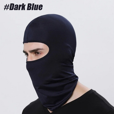 Riteņbraukšanas motocikla sejas maska āra sporta kapuce ar pilnu vāku Sejas maska Balaclava Summer Sun Rotection Neck Scraf Riding Sejas cepure