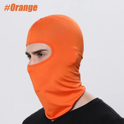 Riteņbraukšanas motocikla sejas maska āra sporta kapuce ar pilnu vāku Sejas maska Balaclava Summer Sun Rotection Neck Scraf Riding Sejas cepure