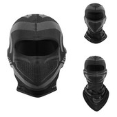 Ziemas termiskā riteņbraukšanas sejas maska balaclava galvas vāciņš slēpošanas velosipēda motociklam vēja necaurlaidīga mīksta silta MTB velosipēda cepure