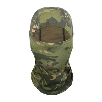 Υπαίθρια ασπίδα προσώπου Camo Cycling Balaclava Μάσκα Ολόκληρου Προσώπου Μάσκα Ποδηλάτου Σκι Μάσκα Προσώπου Ψάρεμα Αθλητική κάλυψη Tactical Military