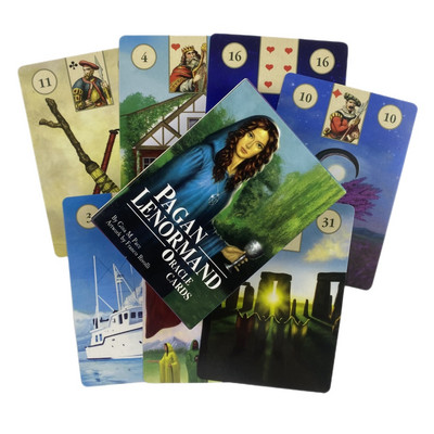 Laura Tuan Lenormand Oracle kaardid Taro ennustamise tekk English Vision Edition lauamäng peoks
