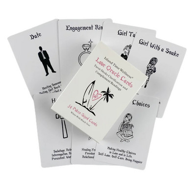 Laura Tuan Lenormand Oracle kaardid Taro ennustamise tekk English Vision Edition lauamäng peoks