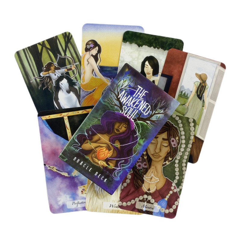 Laura Tuan Lenormand Oracle kaardid Taro ennustamise tekk English Vision Edition lauamäng peoks