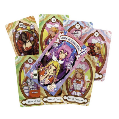 Piedzīvojumu laiks Taro kārtis Zīlēšanas klājs angļu versijas izdevums Oracle galda spēļu spēle ballītei