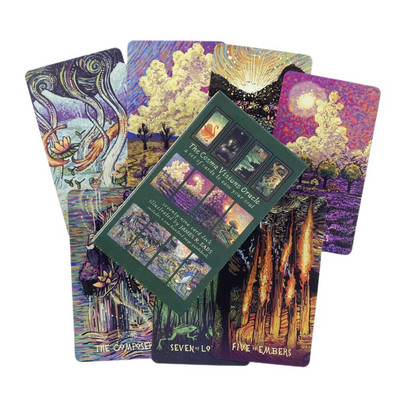 Piedzīvojumu laiks Taro kārtis Zīlēšanas klājs angļu versijas izdevums Oracle galda spēļu spēle ballītei