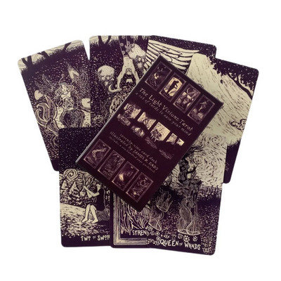 Piedzīvojumu laiks Taro kārtis Zīlēšanas klājs angļu versijas izdevums Oracle galda spēļu spēle ballītei