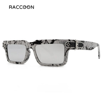 2021 Ρετρό μικρό ορθογώνιο σκελετό Γυναικεία γυαλιά ηλίου πολυτελείας μάρκας Deisgn Metal Edge Vintage Ανδρικά τετράγωνα γυαλιά ηλίου Uv400