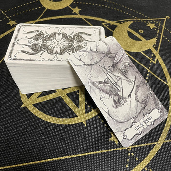Τράπουλα Ταρώ με Προβλέψεις E-book Κάρτες Mtg Τραπέζι Fate Αγγλική έκδοση Επιτραπέζια παιχνίδια Oraculos Mysterious Oracle Deck