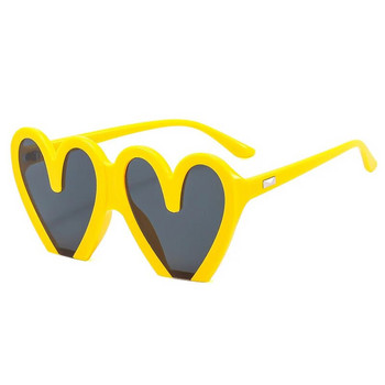 2023 New Fashion Outdoor Color Cute Heart γυαλιά ηλίου Γυναικεία μάρκα Vintage γυαλιά ηλίου παραλίας Γυναικείες αποχρώσεις σε σχήμα καρδιάς UV400