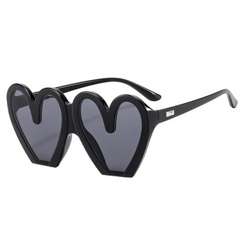 2023 New Fashion Outdoor Color Cute Heart γυαλιά ηλίου Γυναικεία μάρκα Vintage γυαλιά ηλίου παραλίας Γυναικείες αποχρώσεις σε σχήμα καρδιάς UV400