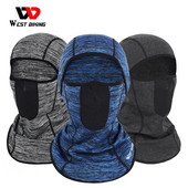 WEST BIKING Ζεστό χειμερινό σπορ Breathable Balaclava μάσκα σκι Καλύμματα προσώπου για άνδρες MTB κράνος μοτοσικλέτας Κουκούλα για τρέξιμο Fleece
