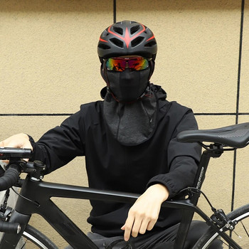 WEST BIKING Топла зимна спортна дишаща балаклава ски маска шапки за лице за мъже MTB мотоциклет каска качулка бягане поларени шапки