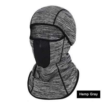 WEST BIKING Ζεστό χειμερινό σπορ Breathable Balaclava μάσκα σκι Καλύμματα προσώπου για άνδρες MTB κράνος μοτοσικλέτας Κουκούλα για τρέξιμο Fleece
