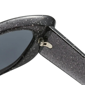 Μοναδικά γυαλιά ηλίου Cat Eye Punk Γυναικεία Vintage Ανδρικά Μοντέρνα Μόδα Πολύχρωμα Γυαλιά Ηλίου Ρετρό Αποχρώσεις Glitter Γυαλιά Y2k Streetwear