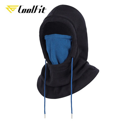 Fleece în aer liber Ciclism Balaclava Eșarfe cu glugă Bicicletă Schi Bicicletă Acoperire completă pentru față Snowboard Articole pentru cap sport Căptușeală Căciulă Căciulă