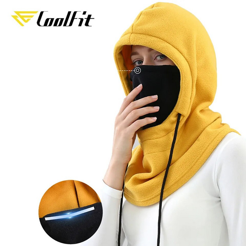 Āra Fleece Riteņbraukšana Balaclava Šalles Velosipēds Slēpošanas Velosipēds Pilns sejas pārklājs Snovborda sporta galvassegas ķiveres uzlikas cepures vāciņš