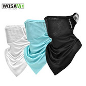 WOSAWE Balaclava Riteņbraukšana Pilna sejas maska Slēpošanas slidas Sporta Ķiveres Laineris Cepurīte Šalle Elpojoša Velosipēda maska Skriešanas pusmaska