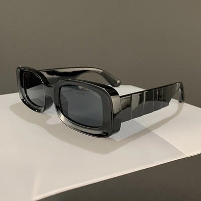 KAMMPT Νέα σε Vintage γυαλιά ηλίου 2022 Μόδα Μικρά ορθογώνια γυαλιά ηλίου για άνδρες Μοντέρνα επώνυμη σχεδίαση UV400 αποχρώσεις για γυναίκες