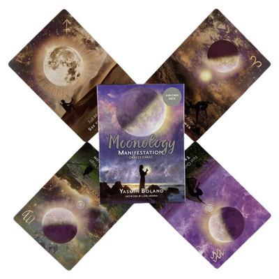 Moonology Manifestation Oracle Cards Deck Tarot English Visions Divination Edition Borad Igranje igara