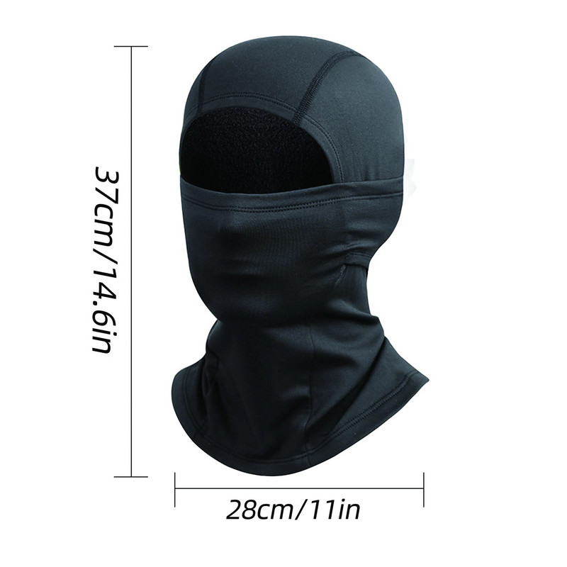 Muška biciklistička kapa, maska za glavu, maska za cijelo lice, vjetrootporna navlaka za lice, UV zaštita, planinarenje, kampiranje, lov, šeširi, kapa za sport na otvorenom