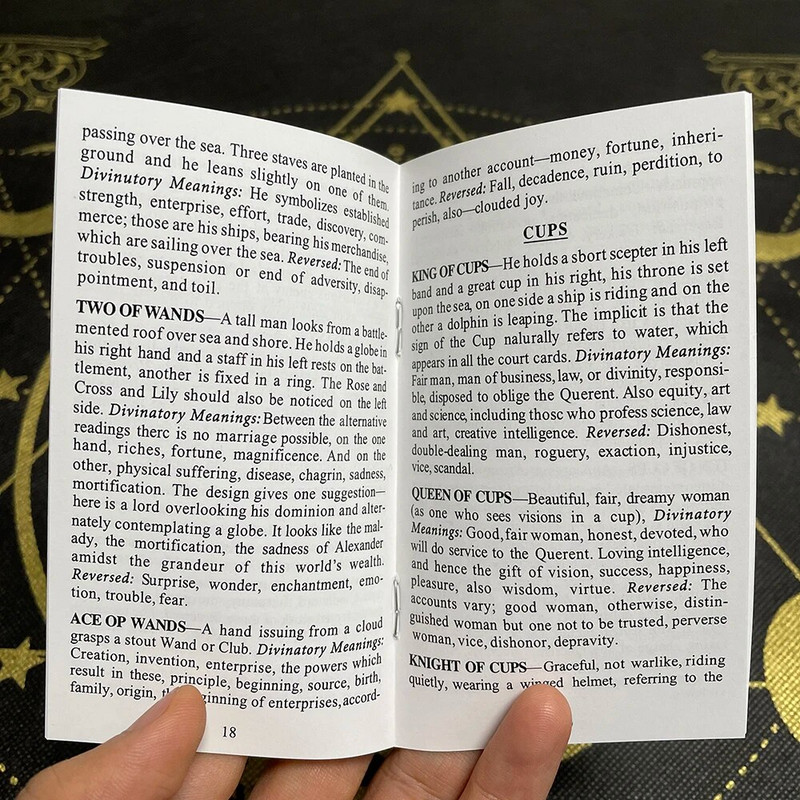 Kvaliteetsed Tarot kaardid 12x7cm ingliskeelne versioon Ennustused Runes Ennustamine Tugev tekk