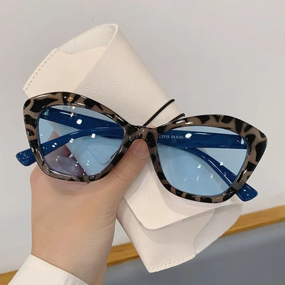 2022 г. Модни слънчеви очила с котешко око за жени Винтидж нюанси UV400 Маркови дизайнерски мъжки модерни многоцветни очила за дами