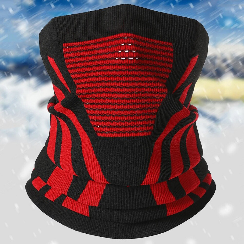 Maska za lice Pokrivač Vrat Toplija Biciklizam Biciklizam Šal Planinarenje Prozračna maska Zima Na otvorenom Zadebljana maska otporna na vjetar Bib Muškarci Žene