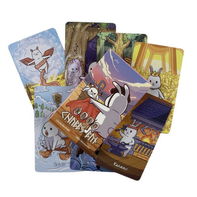 Radiant Wise Spirit Tarot Cards Of Rider Divination Deck Αγγλικές εκδόσεις Έκδοση Oracle Board Παίζοντας επιτραπέζιο παιχνίδι μελάνι για πάρτι