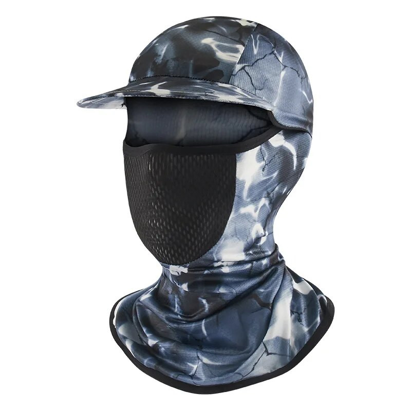 Vasaros ledo šilko galvutės dangtelis filtras nuo dulkių ir kvėpuojanti apsaugos nuo saulės kaukė lauko sportinė apsauga nuo saulės kaukė dviračių apsauga nuo saulės