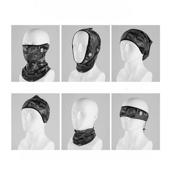 Леден копринен слънцезащитен шал за лице Унисекс маска за лице Спорт на открито Велосипедна лента за глава Бързосъхнеща прахоустойчива спортна качулка за риболов