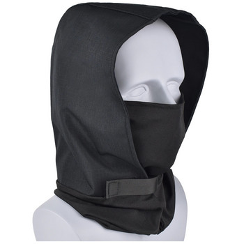 Тактически еърсофт Пейнтбол Защита при стрелба Половината маска за глава Мека дишаща еластична нощна шапка за лов на открито