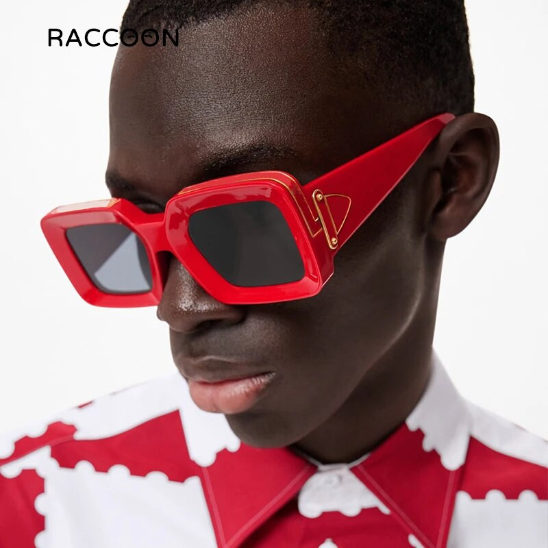Retro četvrtaste muške sunčane naočale Dizajnerske marke Crne naočale Modne nijanse u trendu Ženske vintage luksuzne sunčane naočale za milijunaše