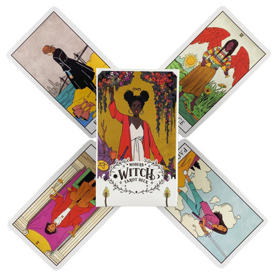Modern Witch Tarot Cards A 78 Deck Oracle English Divination Edition Borad Playing Games