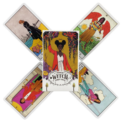 Modern Witch Tarot Cards A 78 Deck Oracle English Divination Edition Borad Igranje igara