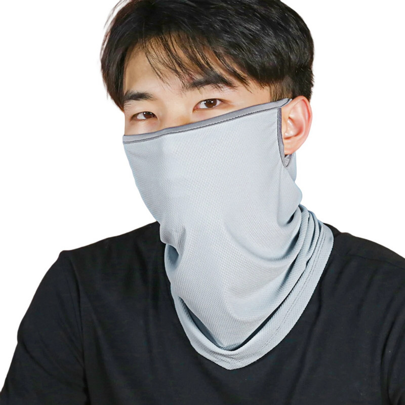 Ērta āra kakla getras sejas maska aizsardzībai pret sauli Ātri sausi vingrinājumi pārgājieni elpojošs treniņš bezsezonas medību skriešanas ietīšana