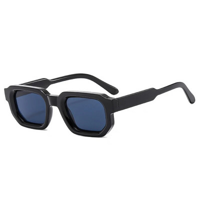 SHAUNA Ins Популярни модни квадратни дамски слънчеви очила Blue Tea Shades UV400