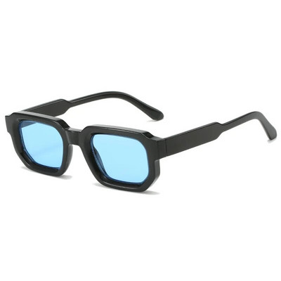SHAUNA Ins Популярни модни квадратни дамски слънчеви очила Blue Tea Shades UV400