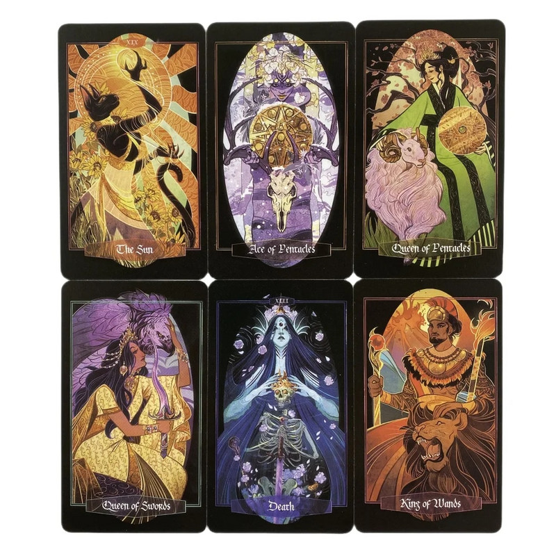 The Children Of Litha Tarot Cards 78 klāju Oracle English Visions Divination Edition Borad spēles