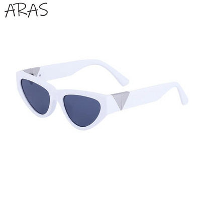 Vintage kaķu acu saulesbrilles sievietēm 2023. gada luksusa zīmola dizaineru modes mazas kaķu acu saulesbrilles sievietēm, modernas trīsstūra saulesbrilles