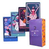 Cartas Tarot 12x7cm visokokvalitetne karte s vodičem, engleska verzija, rune, proricanje, trgovačka ploča, špil, tajanstveno