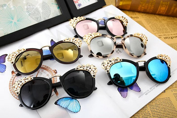 CandisGY Дамски класически слънчеви очила с котешко око Lady Fashion Luxury Известна марка Desinger Mirror Party Sun Glasses Female diamond