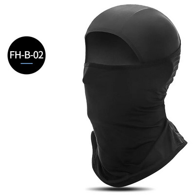 Αναπνεύσιμη μάσκα ποδηλασίας σκι Balaclava Καλοκαίρι Ice Silk Headwear Ποδήλατο Προστασία από ηλιακή ακτινοβολία UV Μάσκα ολόκληρου προσώπου Άνδρες για ψάρεμα Καπέλα κάμπινγκ