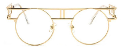 SHAUNA Klasiskas gotiskas saulesbrilles modes sievietēm metāla rāmis Steampunk saulesbrilles vīriešiem vintage vīriešu apaļas panka brilles uv400