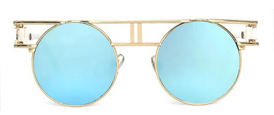 SHAUNA Klasiskas gotiskas saulesbrilles modes sievietēm metāla rāmis Steampunk saulesbrilles vīriešiem vintage vīriešu apaļas panka brilles uv400