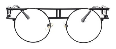 SHAUNA Klasiskas gotiskas saulesbrilles modes sievietēm metāla rāmis Steampunk saulesbrilles vīriešiem vintage vīriešu apaļas panka brilles uv400