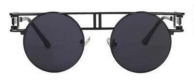 SHAUNA Klasiskas gotiskas saulesbrilles modes sievietēm metāla rāmis Steampunk saulesbrilles vīriešiem vintage vīriešu apaļas panka brilles uv400